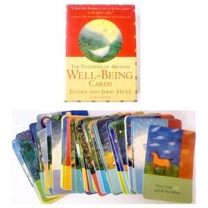 Abraham Hicks Well Being Cards 60 Deck Law of Attraction 2004 Complete